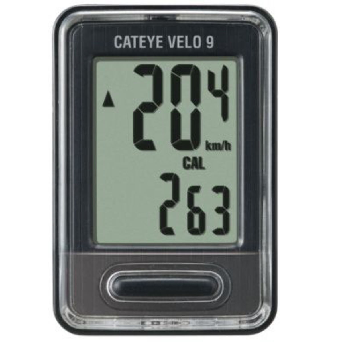 Ciclocomputador Cateye Velo 9 (con cable) - Ciclocomputadores