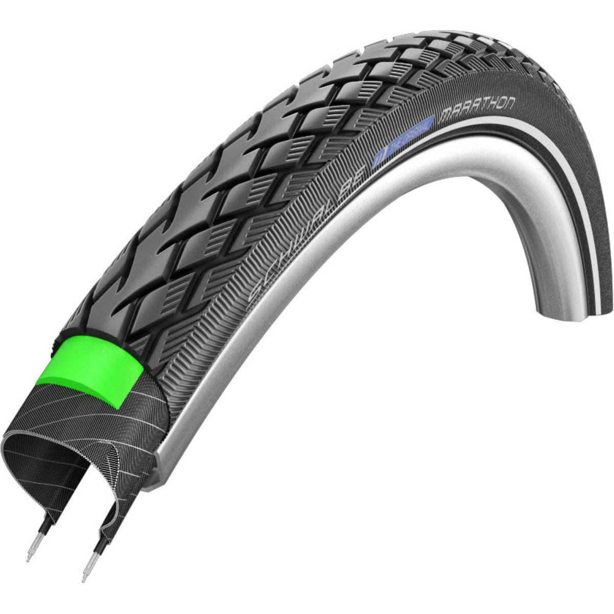 Cubierta rígida de carretera y ciudad Schwalbe - Marathon Original GreenGuard - Cubiertas