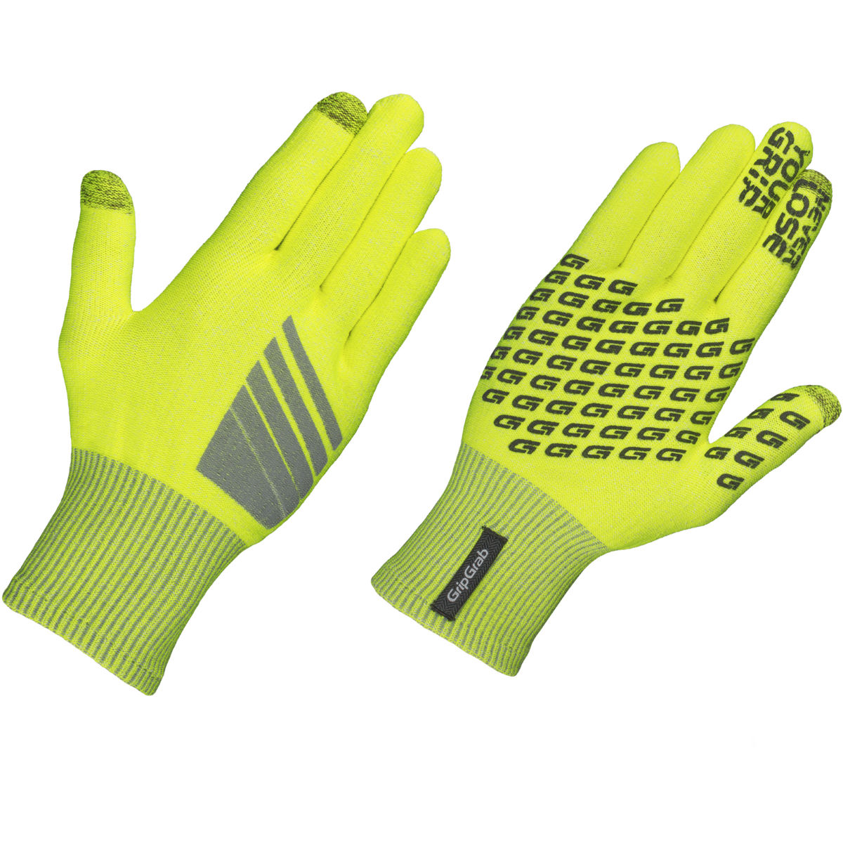 Guantes GripGrab Hi Vis Primavera Merino - Guantes