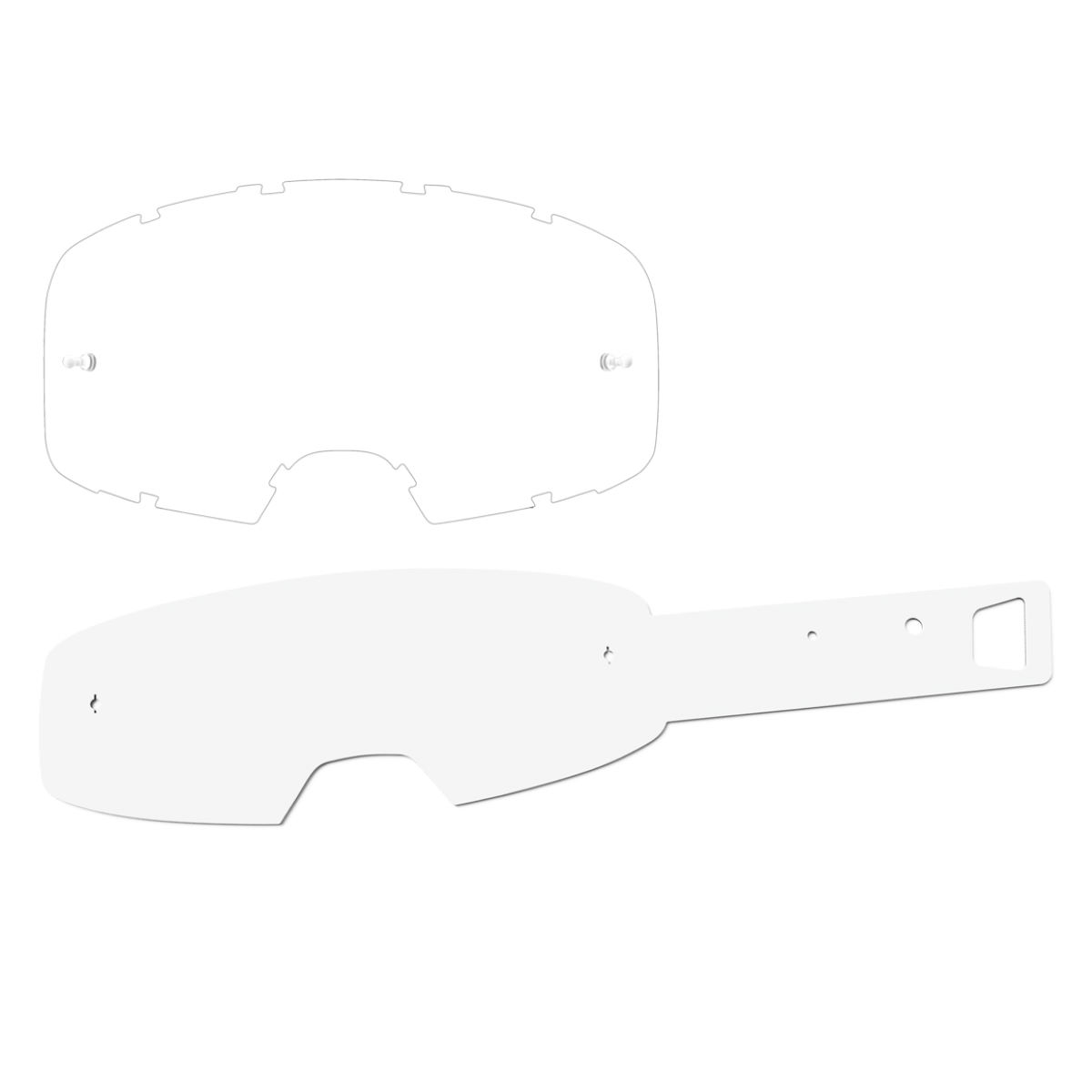 Kit de láminas Tear-Off IXS Trigger/Hack  - Máscaras de ciclismo