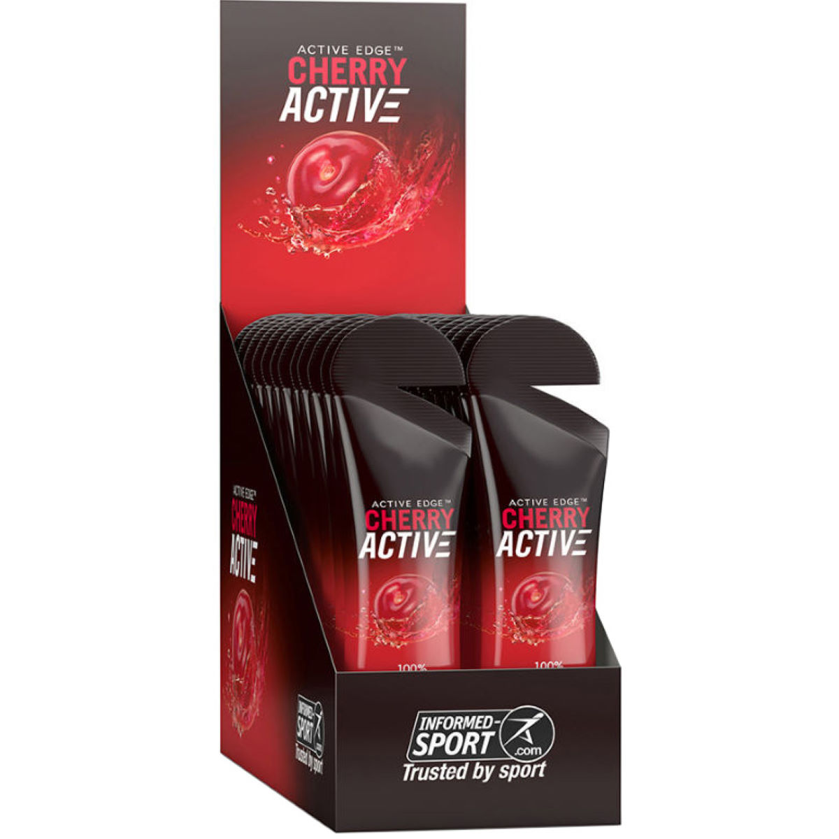 Monodosis de concentrado de cereza Cherry Active (24 x 30 ml) - Geles