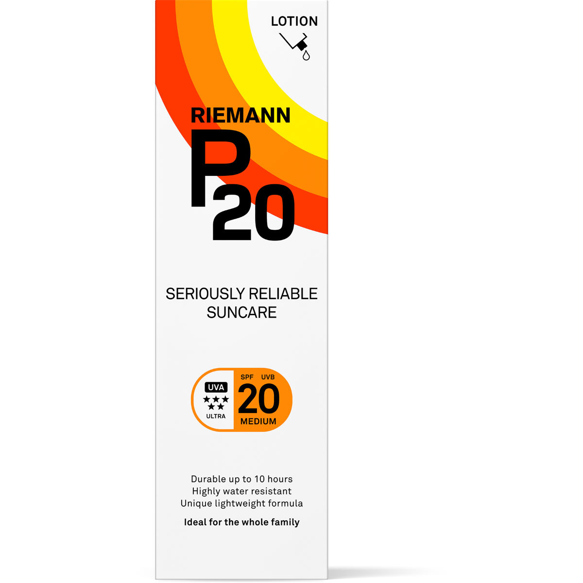 P20 Sun Lotion SPF20 (100ml) - Cremas solares