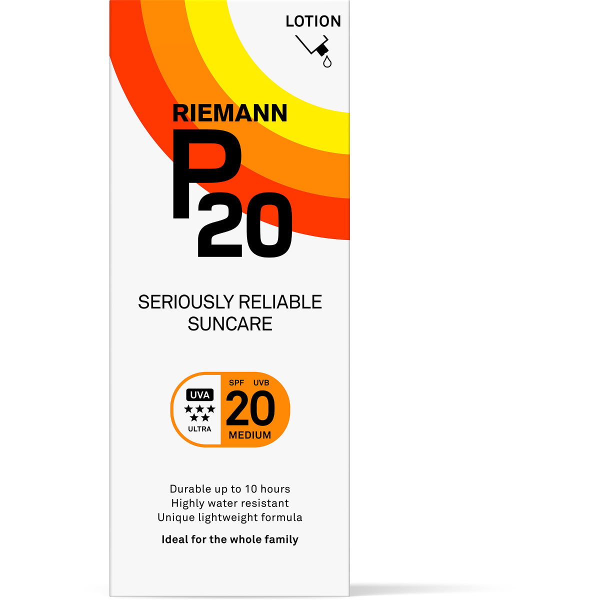 P20 Sun Lotion SPF20 (200ml) - Cremas solares