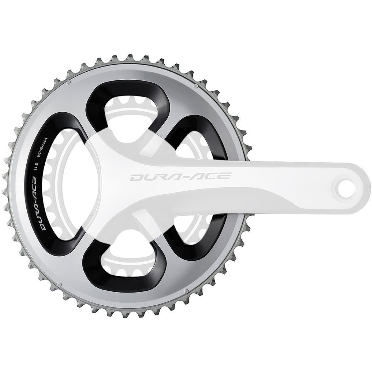 Plato exterior Shimano Dura Ace FC-9000 (53D, 52D o 50D) - Platos