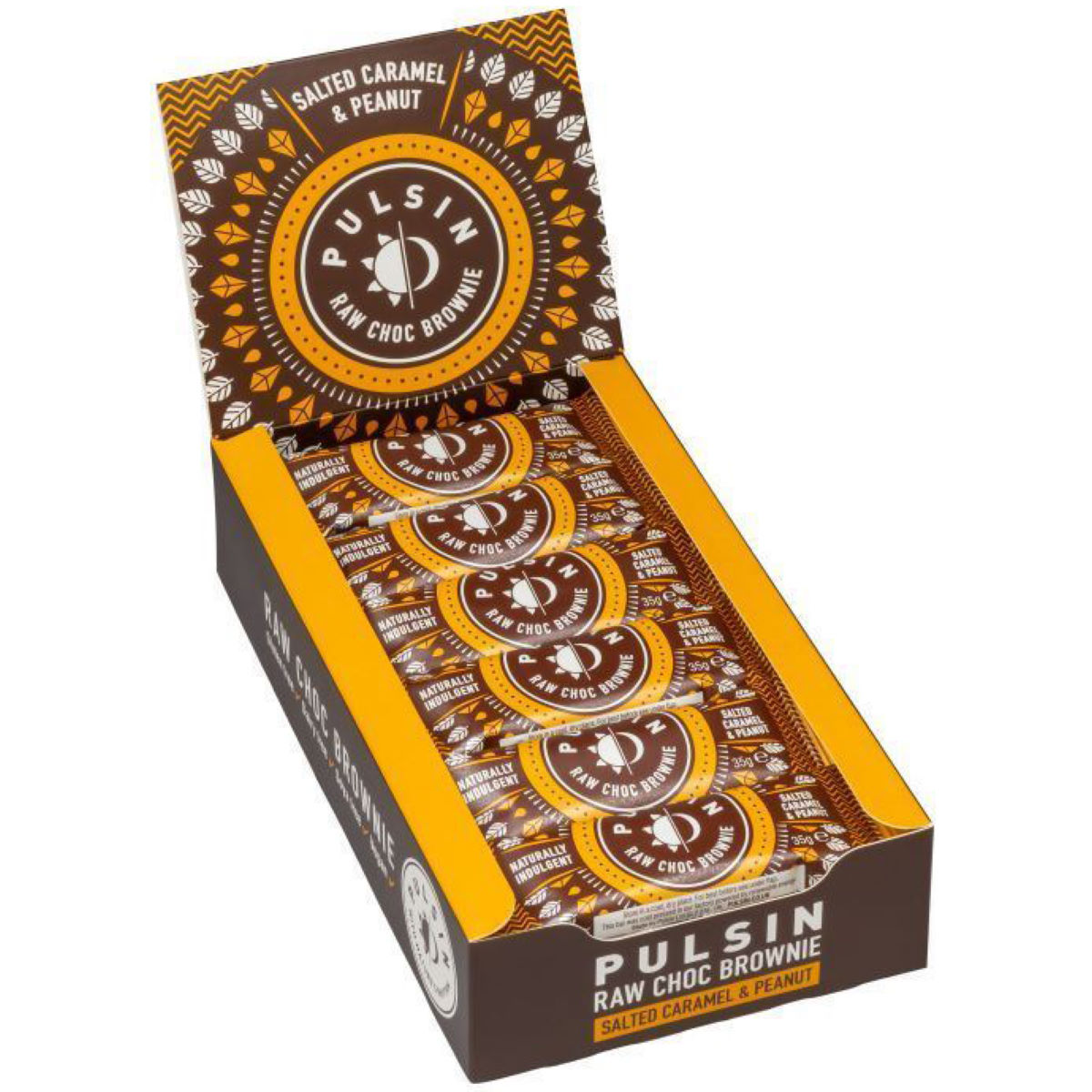 Pulsin Brownie Energy Bar (18 x 35g) - Barritas