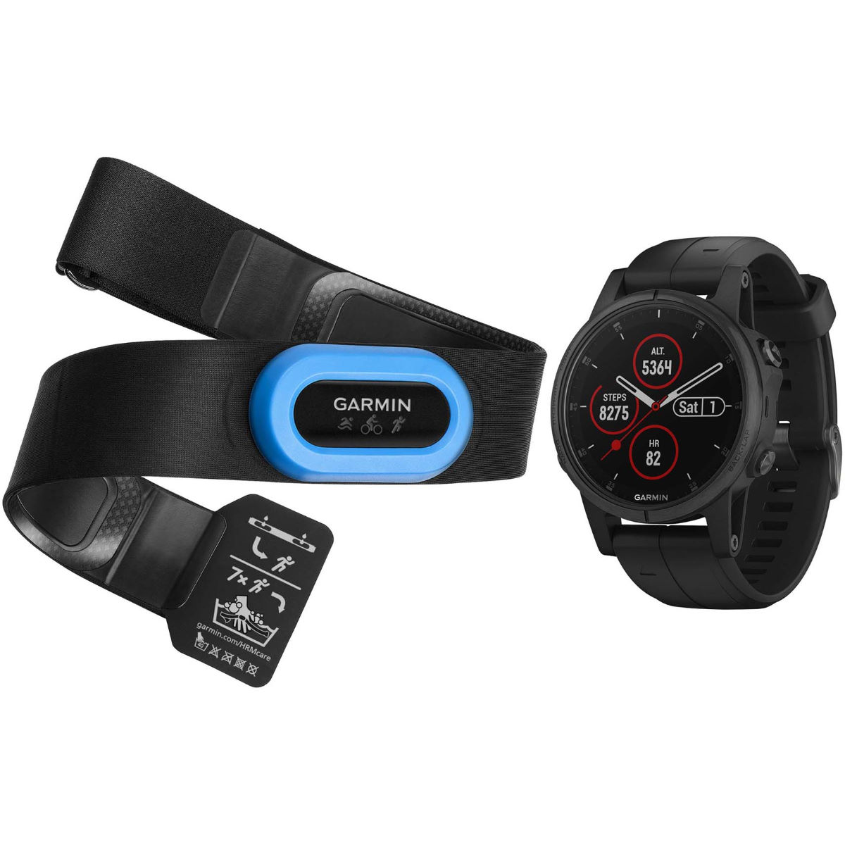 Reloj Garmin Fenix 5S Plus Sapphire (lote Performance) - Relojes