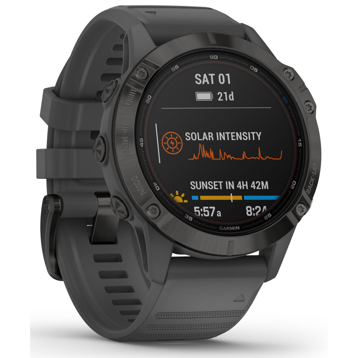 Reloj GPS Garmin Fenix 6 Pro Solar  - Relojes