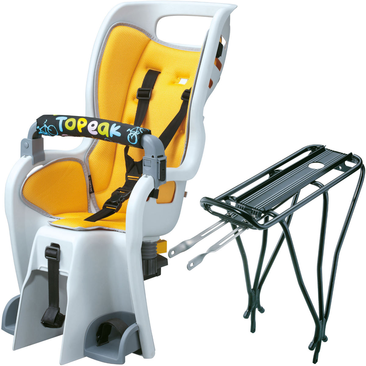 Sillita trasera y portaequipajes Topeak Babyseat II - Sillas infantiles