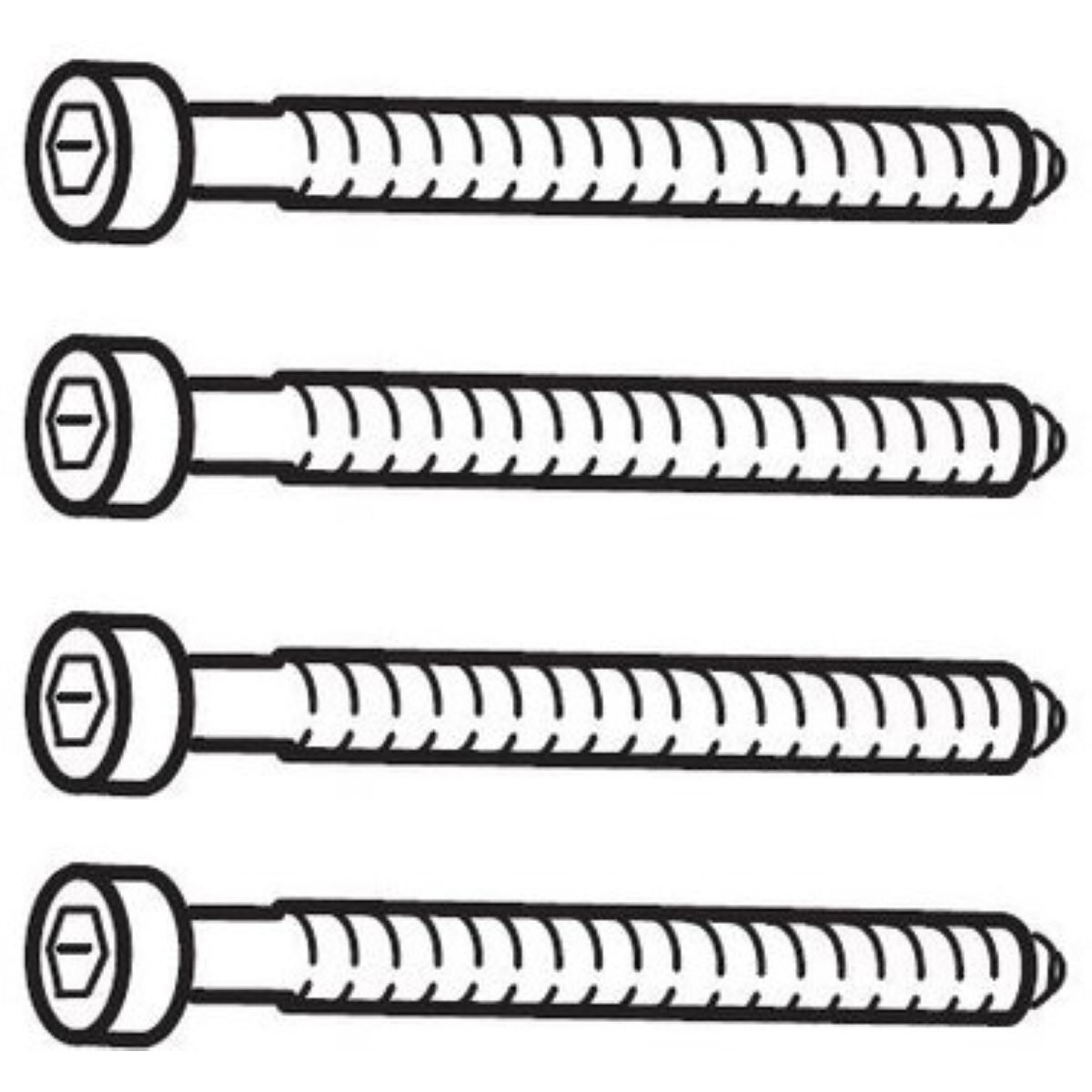 Thule RideAlong Fitting Screws - Sillas infantiles