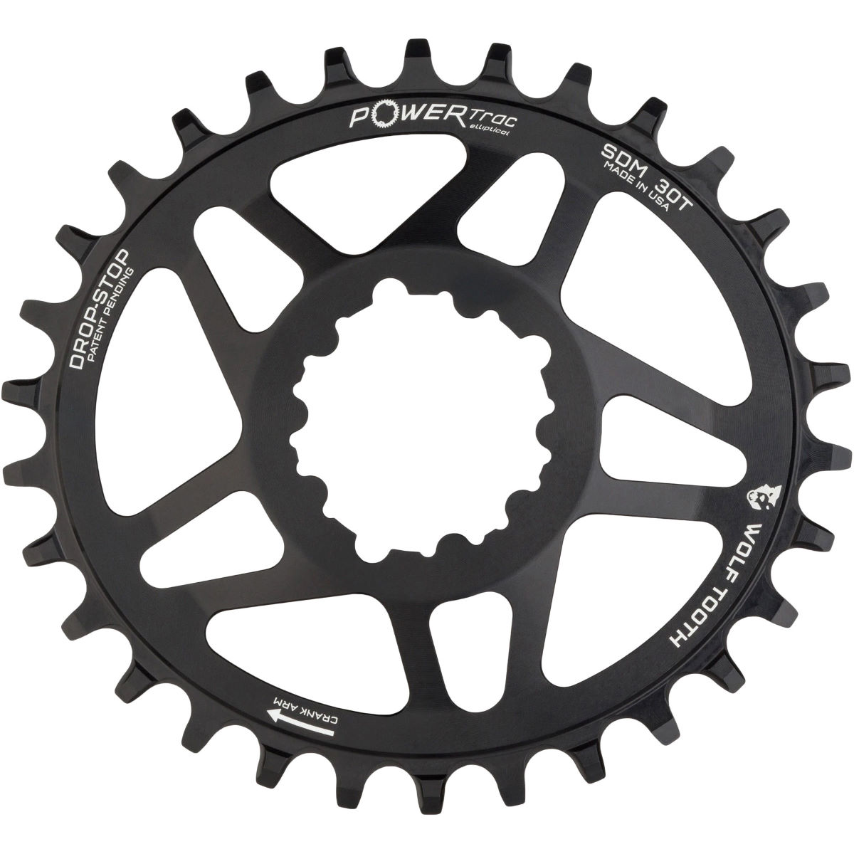 Plato superior plano Wolf Tooth SRAM (Direct Mount) - Platos