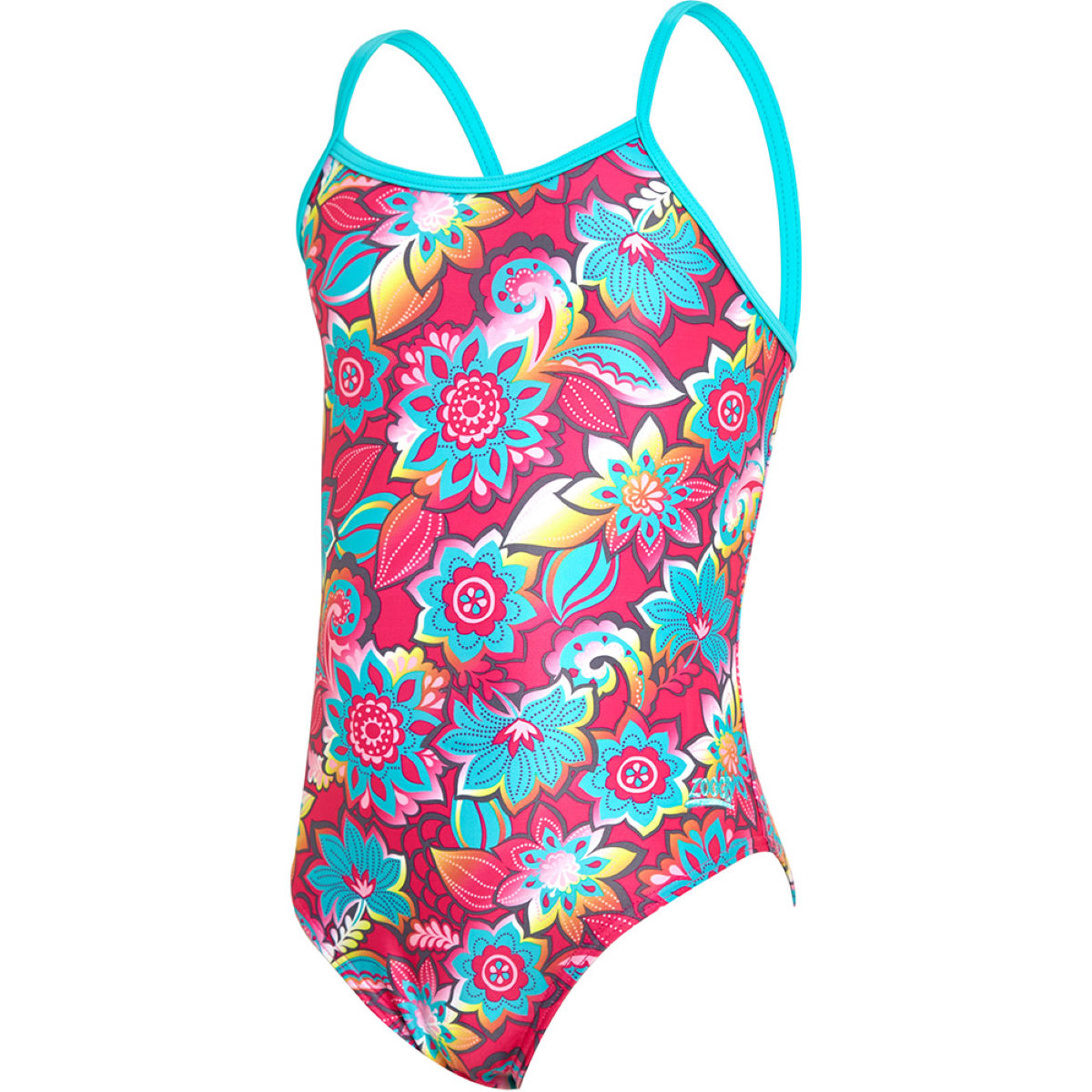 Zoggs Girls Garden Party Yaroomba Floral Swimsuit - Bañadores de una pieza