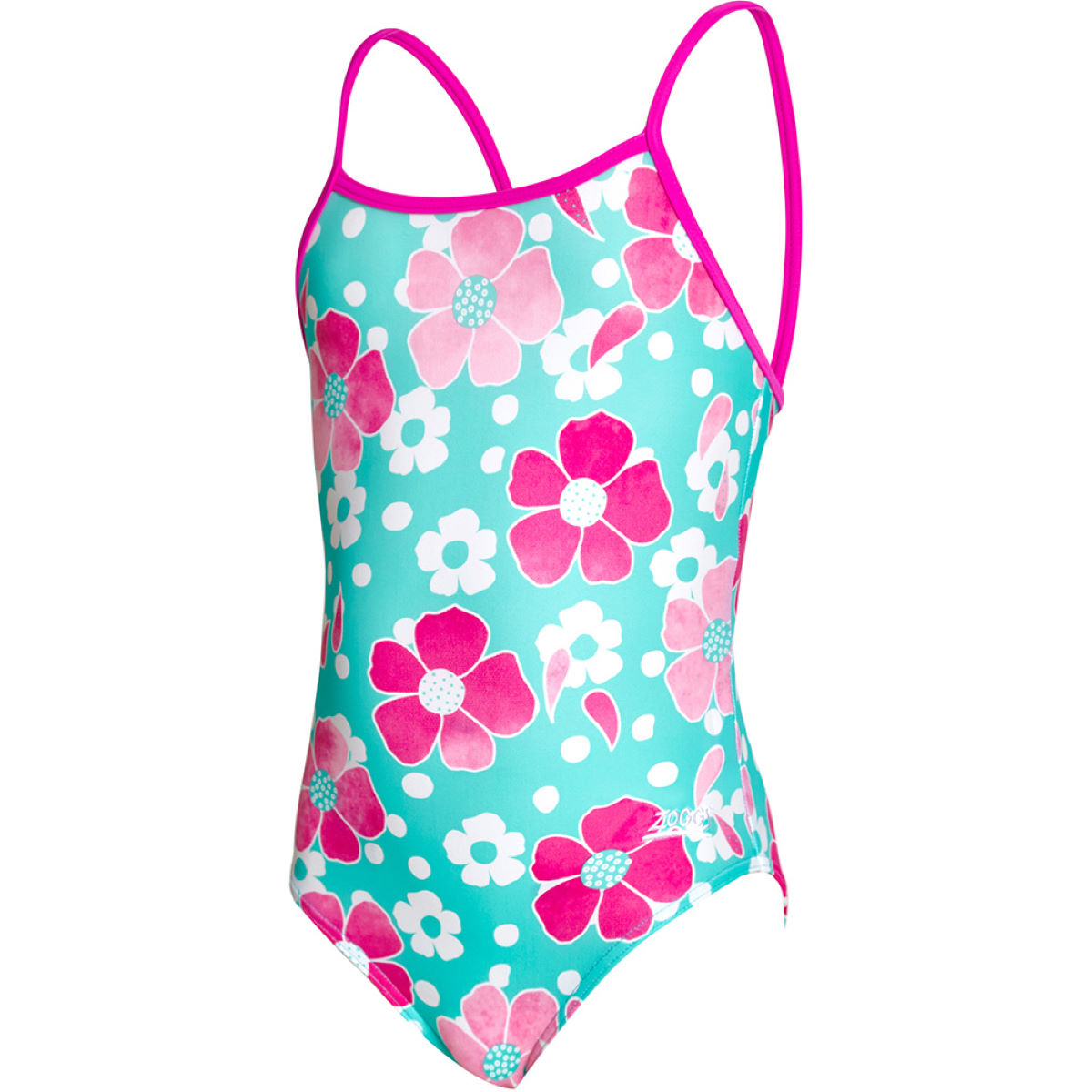 Zoggs Girls Petal Magic Yaroomba Floral Swimsuit - Bañadores de una pieza