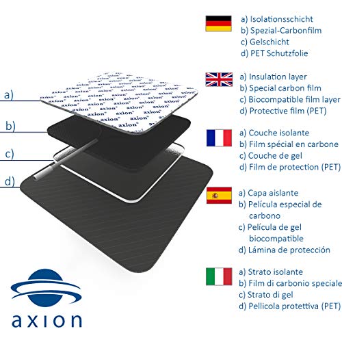 2 Electrodos especiales hombro axion - para su aparato electroestimulador TENS EMS