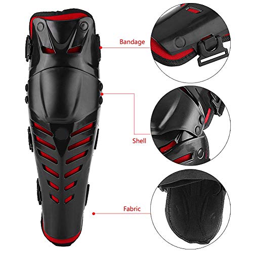 2 Unids Adultos PE + EVA Espuma Motocicleta Motocross ATV Adultos Rodilleras Rodilleras Espinilleras Protector de Armadura Protectora Set Motocross Racing