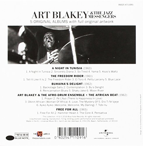 5 Original Albums: Art & The Jazz Blakey. Messengers