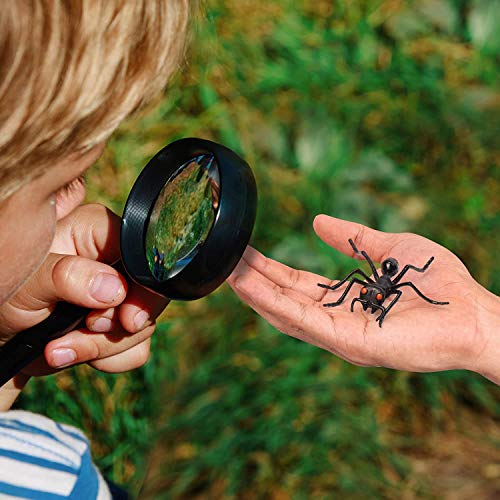 50 Figuras de Insectos Bichos de Plástico Juguetes para Niños| No Tóxico, Formas y Tamaños Realistas| Mariposa Arañas Hormigas Orugas Libélula, etc| Educativo Regalo Fiesta Cumpleaños.