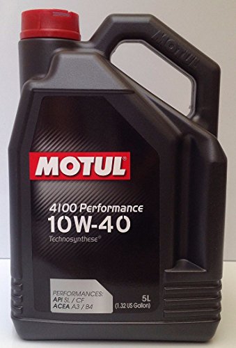 Aceite Motor MOTUL 4100 PERFORMANCE 10W-40, 5 Litros