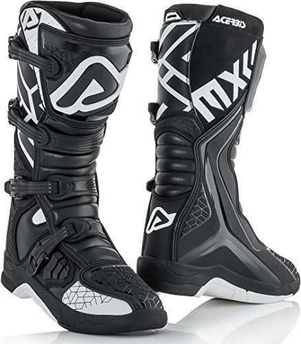 Acerbis Off Road X-Team - Botas de Deporte (Talla 42), Color Blanco y Negro