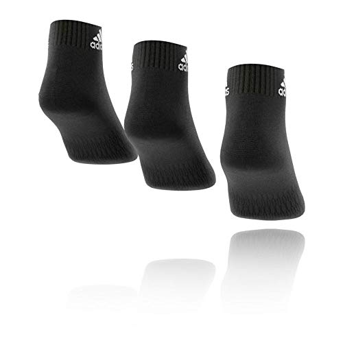 adidas Cush ANK 3PP Socks, black/Black/Black, L Unisex Adulto