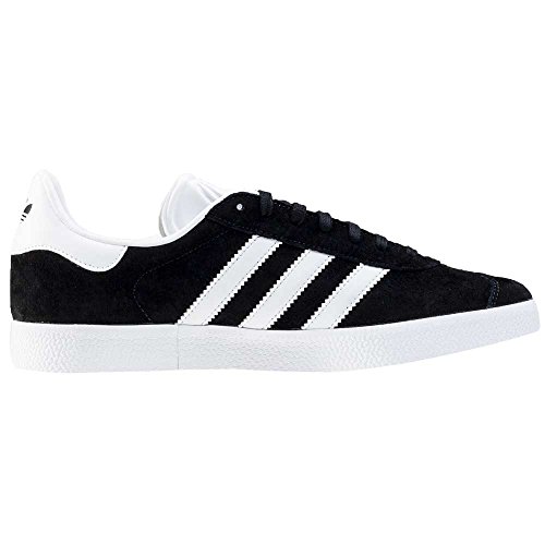 adidas Gazelle, Zapatillas de deporte Unisex Adulto, Varios colores (Core Black/White/Gold Metalic), 44 2/3 EU