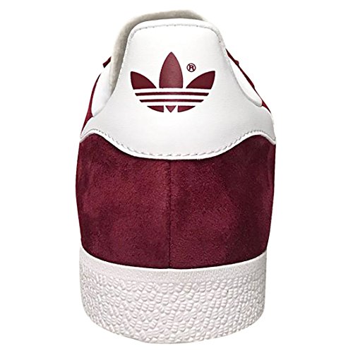 Adidas Gazelle, Zapatillas Hombre, Rojo (Collegiate Burgundy/Footwear White/Footwear White 0), 40 2/3 EU