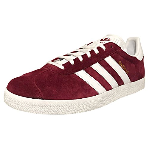 Adidas Gazelle, Zapatillas Hombre, Rojo (Collegiate Burgundy/Footwear White/Footwear White 0), 40 2/3 EU