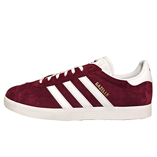 Adidas Gazelle, Zapatillas Hombre, Rojo (Collegiate Burgundy/Footwear White/Footwear White 0), 40 2/3 EU