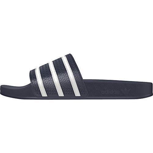 adidas Originals Adilette, Chanclas para Hombre, Azul (Adiblu/White/Adiblu), 44 1/2 EU