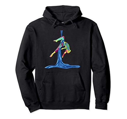 Aerialist Gymnast Dancing Acrobat Dancer Seda regalo Sudadera con Capucha