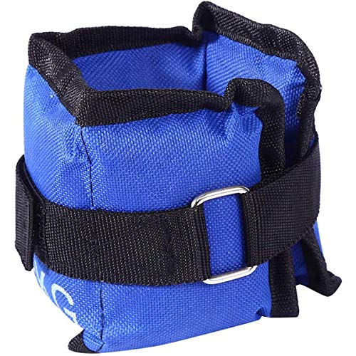 ALLPER Pack de 2 Pesas de 1 Kilo, 0,5 kg por Pesa. para Tobillos y/o muñecas, TAMAÑO: 28 x 10 cm. para Correr, Gimnasio, Footing. Correas Ajustables, Transpirable. Máxima Comodidad.