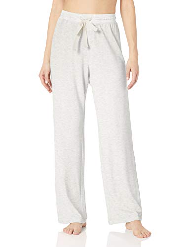 Amazon Essentials - Pantalón - para mujer gris White/Grey Heather XL