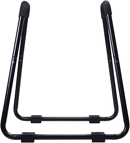 AmazonBasics - Barra de dominadas, ideal para fitness, 87 x 82,5 x 97,5 cm, negro