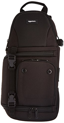 AmazonBasics - Bolso bandolera para cámara de fotos