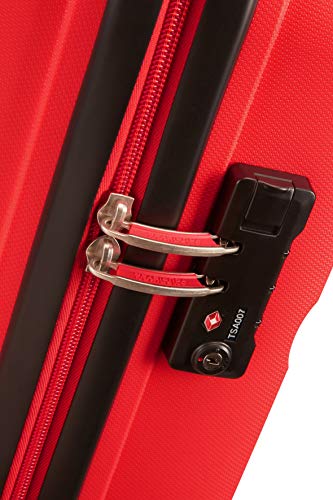 American Tourister - Bon Air - Spinner Equipaje de mano 55 cm, 32 L, Rojo (Magma Red)