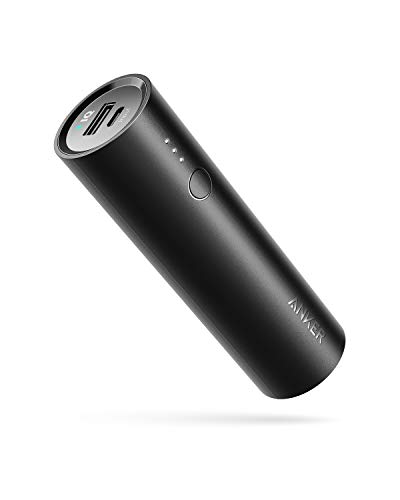 Anker PowerCore 5000, Batería externa Universal, Micro-USB, 5000 mAh, 18,5 Wh, 2 A, negro