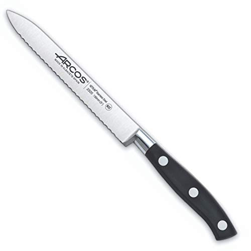 Arcos Riviera - Cuchillo tomatero, 130 mm (estuche)