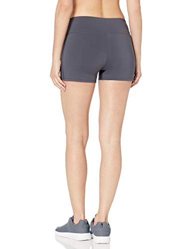 ASICS 3in VB Short Pantalones Cortos, Team Steel Grey, Medium para Mujer