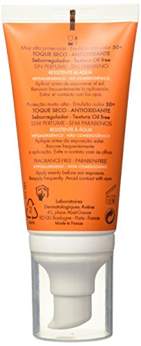 AVENE Solar Emulsión con Color sin Perfume spf 50+ 50 ml