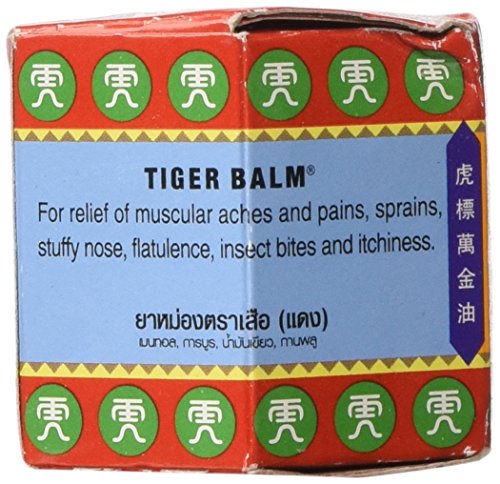 Bálsamo De Tigre Rojo 20g | Anti Dolor| Músculo Articulación | Tiger Balm