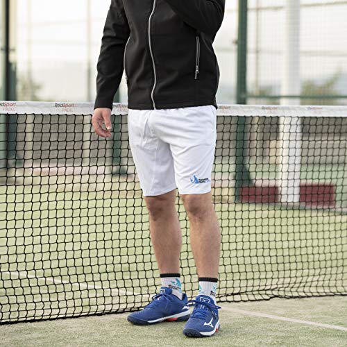 Barcelona Padel Tour Pantalón Corto Hombre Blanco XL