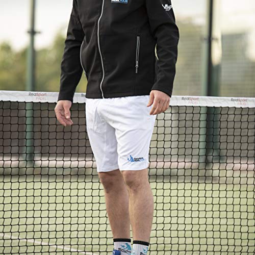 Barcelona Padel Tour Pantalón Corto Hombre Blanco XL