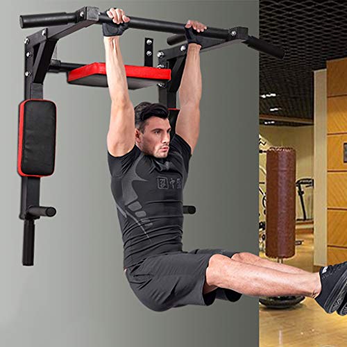 Barra Horizontal Dispositivo Pull-up Multifuncional Barra Horizontal Interior Pared de la casa punzonado de Pared Fija Barras paralelas Equipos de Gimnasia artículos Deportivos Ejercicio en el hogar