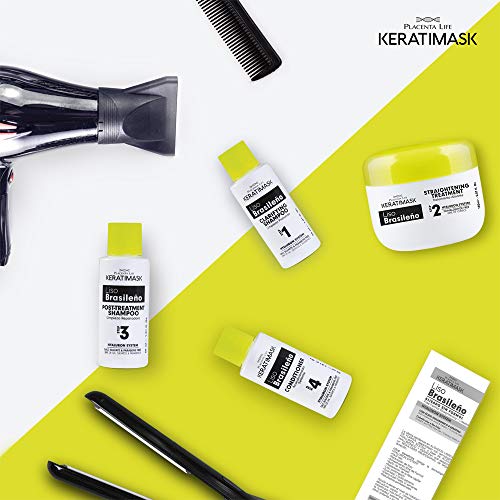 Be Natural - Kit Alisado Brasileño Keratimask - resultado profesional de larga duración