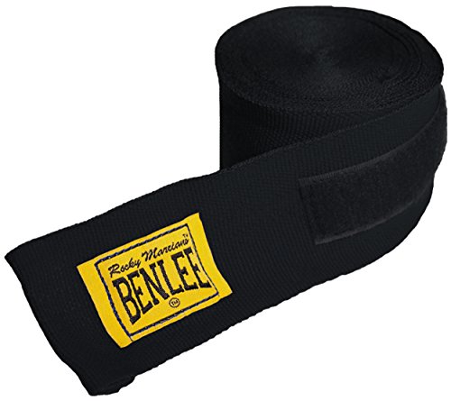 Ben Lee Elastic Vendas de Boxeo, Unisex Adulto, Negro, Talla única