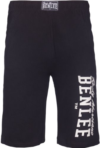 BENLEE Rocky Marciano Sweatshorts Spinks Sudadera, Negro, XXXL (UK XXL) para Hombre