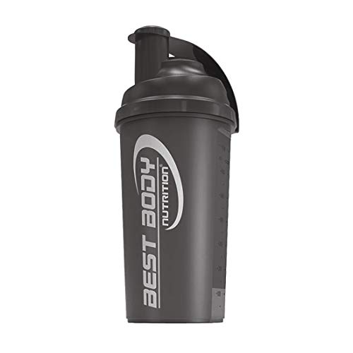 Best Body Nutrition Edition Shaker, 700ml, negro (Black steel)