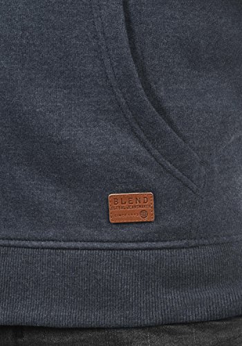 BLEND Arco Chaqueta Sudadera Jersey con Cuello Redondo, tamaño:L, Color:Navy (70230)