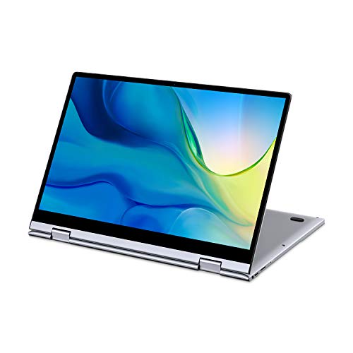 BMAX Y13 Ordenadores portátiles, 360° Convertible táctil Pantalla 13.3 Pulgada FHD 1080P , Intel N4120, 8GB RAM+ 256GB SSD, Windows 10, BT4.2