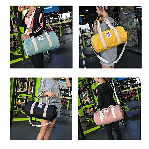 Bolso de hombroGimnasio para Mujeres Bolsa para Hombres Top Bolsa de Calzado Deportivo Femenino para Mujeres Gimnasio Fitness sobre el Hombro Yoga Bolsa de Deporte Bolsas de Viaje