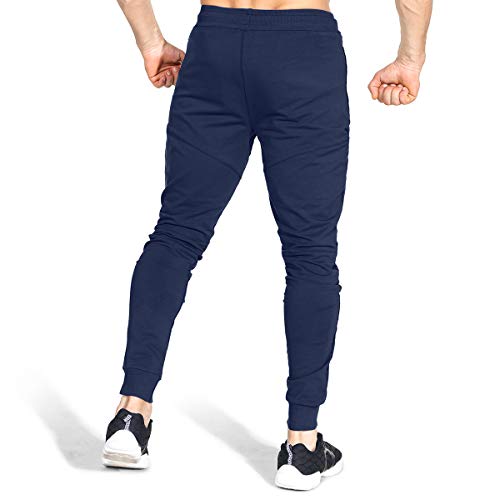 BROKIG Pantalones de Chándal de Gimnasio para Hombre Joggers Chándal Vertex para Jogging Pantalones para Correr con Bolsillos